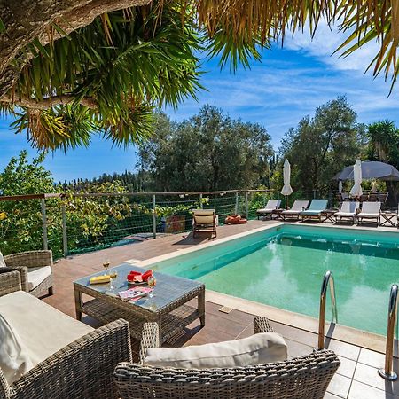 Luxury Stone Villa Fiskardo Luaran gambar