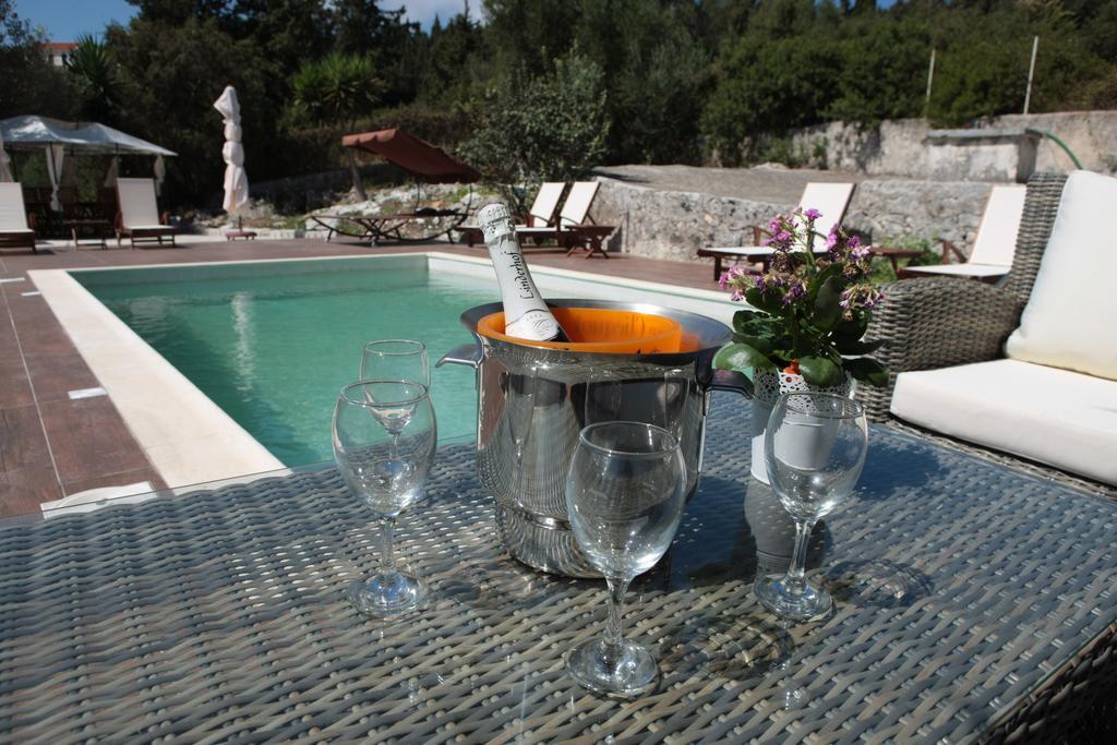 Luxury Stone Villa Fiskardo Luaran gambar