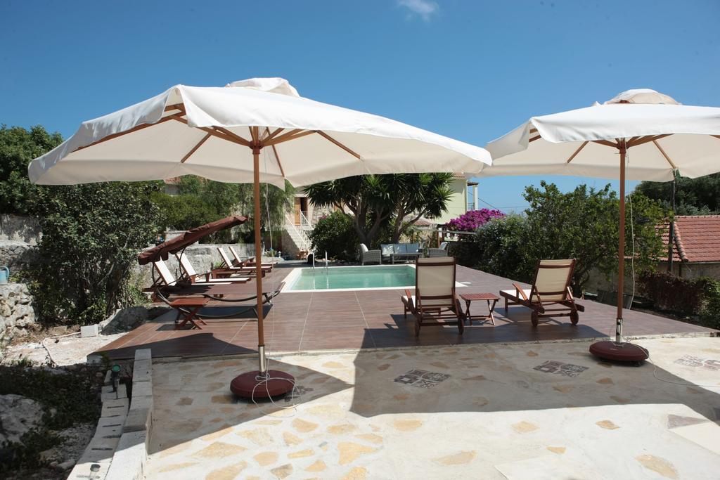 Luxury Stone Villa Fiskardo Luaran gambar